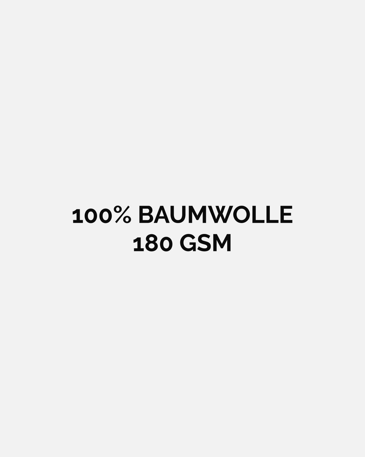 100 % Baumwolle, 180 GSM (Platzhalter)